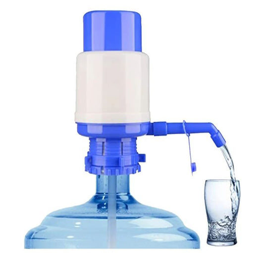 Manual water bottle pump
